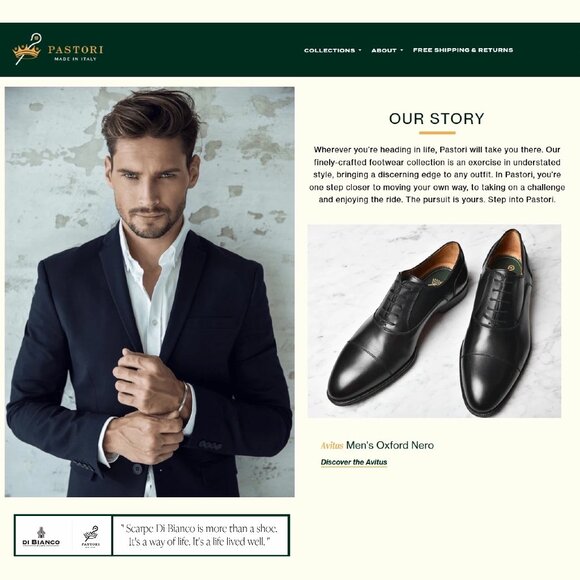 * NIB * $450 Pastori DI BIANCO Remus US 9 M Italian Monkstrap o * add $15 Trees